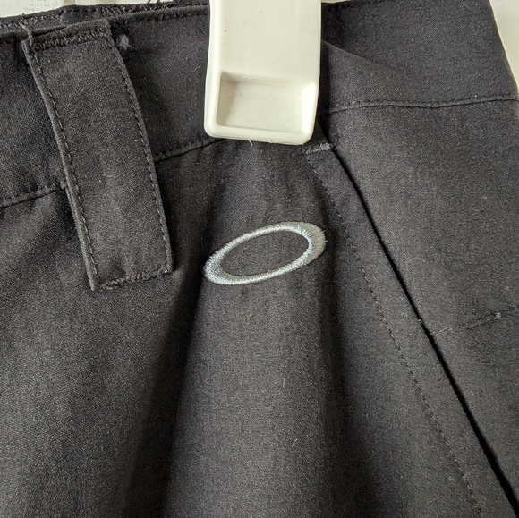 Oakley Men's Flat Front Black Dress Pants W34 L32 - Picture 5 of 6